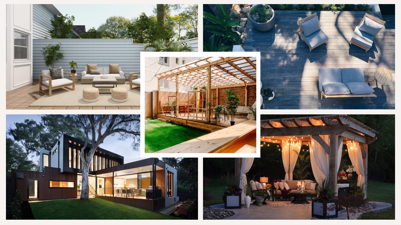 Como valorizar o exterior da sua nova casa: jardins, pátios e churrasqueiras